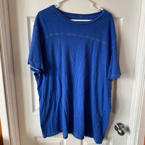 American Eagle Men’s T Shirt Size XXXL Blue Short Sleeve Pullover